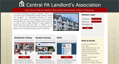 Desktop Screenshot of centralpalandlords.com